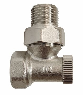 Запорный радиаторный клапан Arrowhead Element угловой 3/4