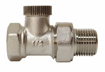 Запорный радиаторный клапан Arrowhead Element прямой 3/4