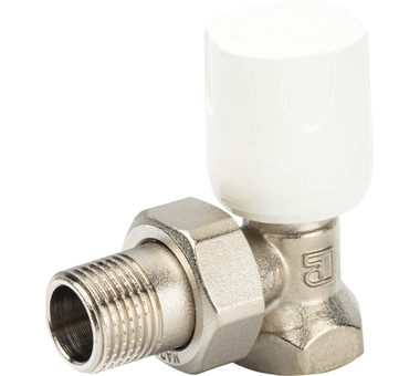 Кран перекрывной угловой Luxor RS 102 (1/2)