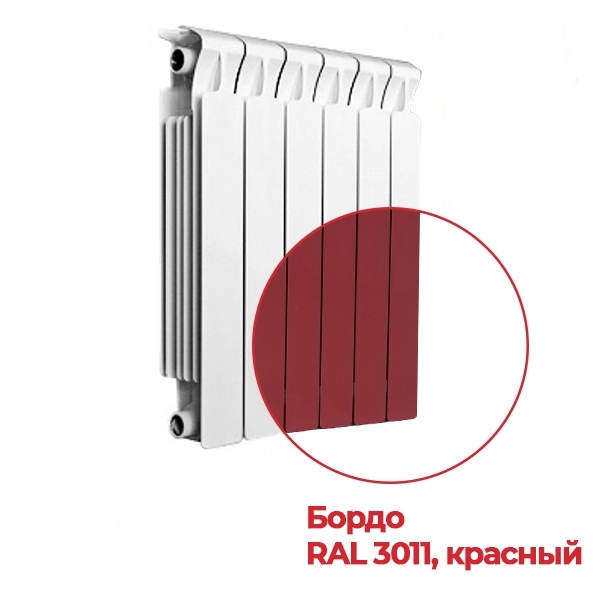 Monolit 500 12 секций (Бордо)