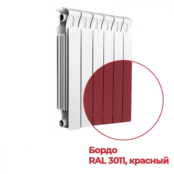 Monolit 500 4 секции (Бордо)